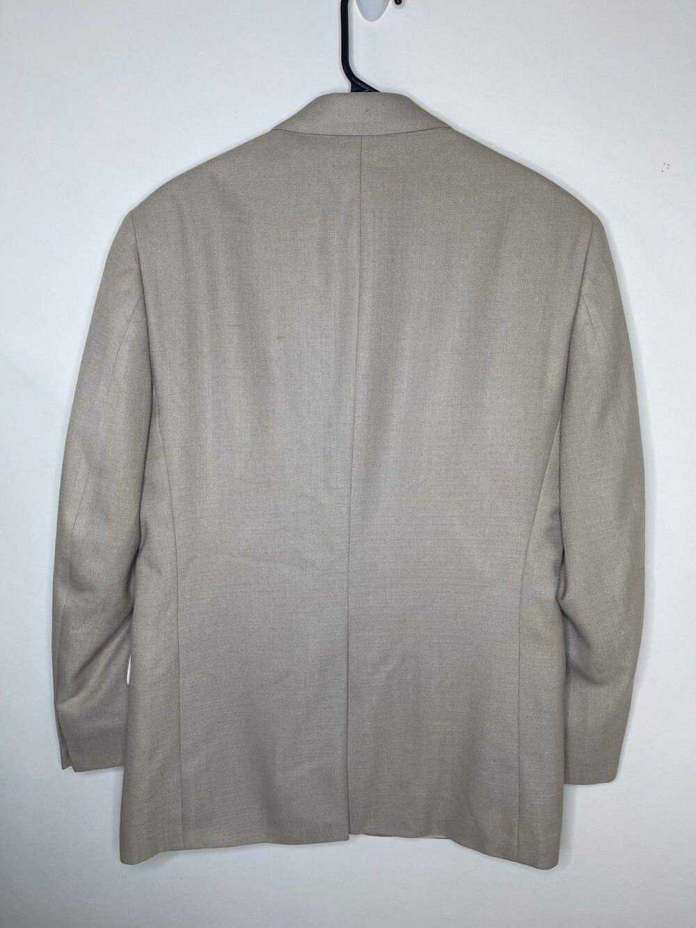 Lauren Ralph Lauren Mens 38R Tan Sport Coat Blazer 2 Button Center Vent Beige - Picture 2 of 11